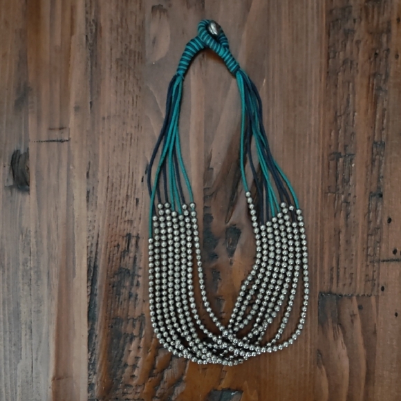 Sterling Silver Navajo Pearl Necklace Artisian Made - Picture 5 of 10